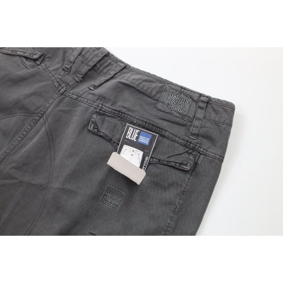 NOS Vtg 90s Marithe Francois Girbaud Mens 44x32 Regular Fit Strap Cargo Pants - Picture 12 of 12